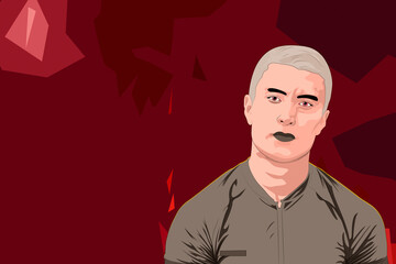 una noche fuera del hotel de la playa