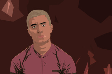 una noche fuera del hotel de la playa