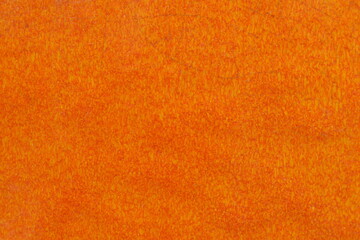 Naklejka premium Orange crack ceramic tile. Orange color of glazed tile texture abstract background. Texture of crackle glass mosaic tile. 