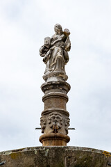 Fototapeta na wymiar Sculpture at Braga, Portugal