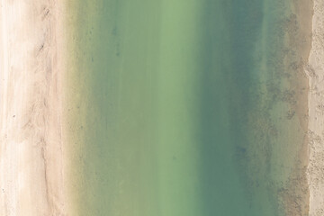 Punta Umbría mit Playa de Punta Umbría Huelva Spanien.