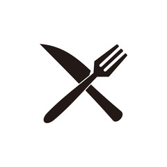 Fork and knife, eat, restaurant, food icon	