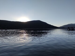 Playa Bonita, Lago Lolog, San Martin de los Andes, Neuquén, Argentina.
