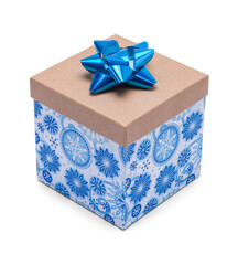 Small Blue Present Box