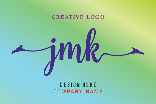 JMK lettering logo is simple, easy to understand and authoritative