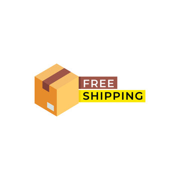 Free shipping icon design cocept