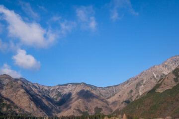 静岡県富士宮市朝霧高原からの毛無山