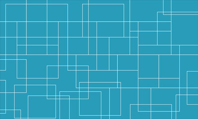 abstract blue background with square pattern