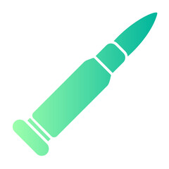 ammunition gradient icon