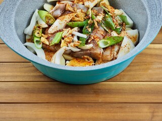 아시아 음식 생선 찜, 요리