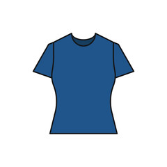 shirt for symbol icon website presentation