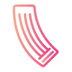 magazine gradient icon