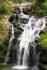 Obraz premium Ravana Falls Waterfall, Sri Lanka