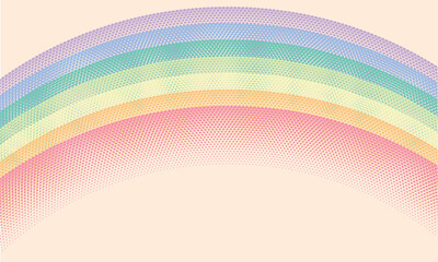 vector background rainbow dot pattern