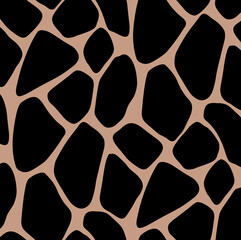 Seamless dalmatian pattern, abstract print.