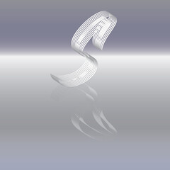 Lichtrand Buchstabe S 1 © Xaver Klaussner