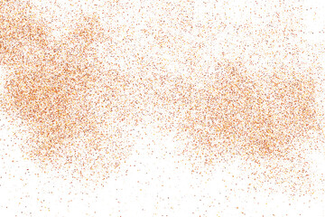 Abstract Sand Explosion Isolated On White Background. Digitally Generated Image. Vector Illustration, Eps 10.