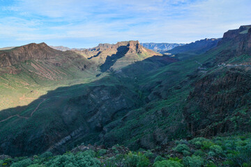 promontorio interno isola gran canaria
