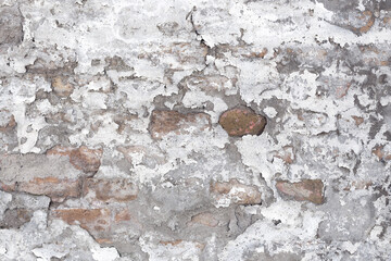 Worn rustic brick wall texture