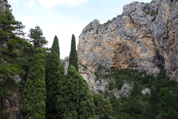 Berge bei Moustiers-Sainte-Marie, Provence