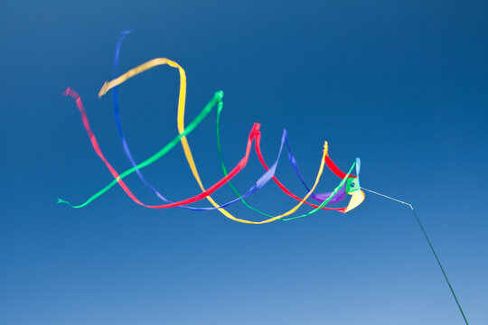 Neon streamers, illustration - Stock Image - F025/0708 - Science Photo  Library