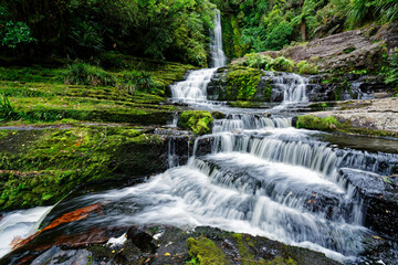 McLean Waterfalls, The Catlins, Southland, Aotearoa / New Zealand