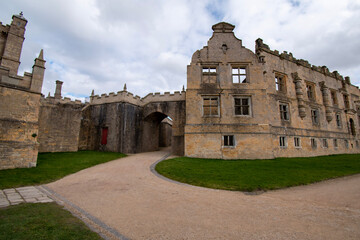 Fototapeta premium Long Gallery at Bolsover Castle in Derbyshire, UK