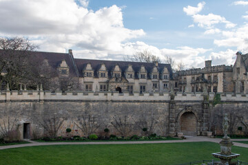 Long gallery and stables at Bolsover Castle in Derbyshire, UK