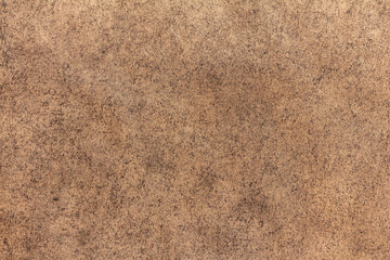 Black charcoal on brown kraft paper