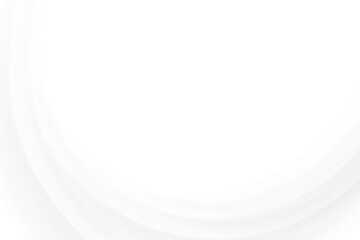 Abstract white smooth curve wave element modern background. Vector illustration for cover banner template wallpaper