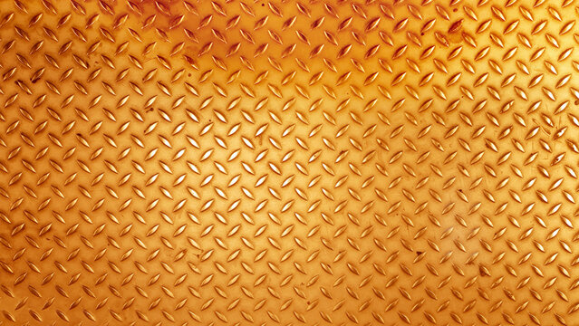 Gold diamond plate