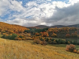 autumn in the mountains