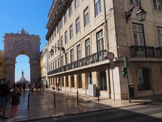 La ciudad de Lisboa, capital de Portugal.