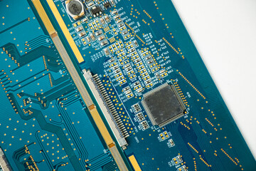 Electronic motherboard and isometric processor and microchip
