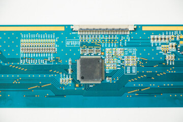 Electronic motherboard and isometric processor and microchip