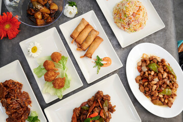 mediterranean food composition