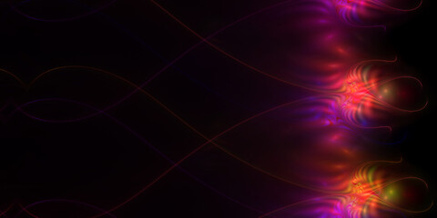 Fraktal Hintergrund digital generiert hochauflösend