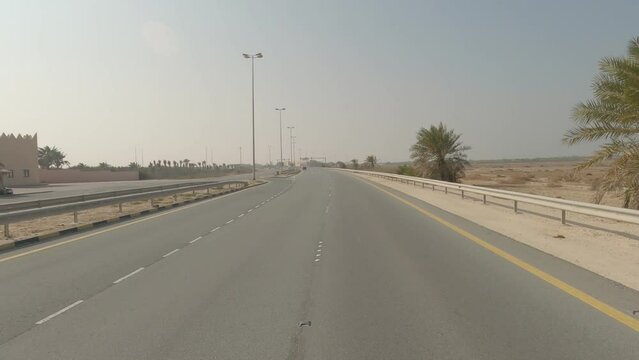 Southern Bahrain Desert Roads
