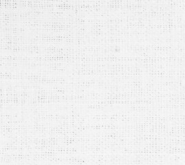 White fabric jute hessian sackcloth canvas woven gauze texture pattern. Natural linen, cotton cloth ackground empty for decoration.