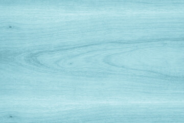 Blue grunge wood plank texture background. Cyan plywood board wall surface hardwoods decoration.