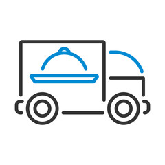 Icon Of Delivering Car