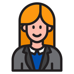 avatar color line style icon