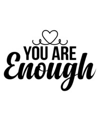 Mental Health SVG Bundle, Positive SVG, Motivational SVG, Mental Health Awareness,