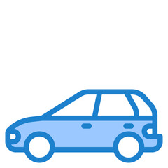 car blue style icon
