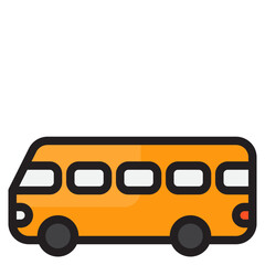 bus color line style icon