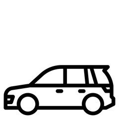 car outline style icon