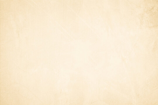 Cream concrete wall texture background for interiors or outdoor exposed surface polished distress.	