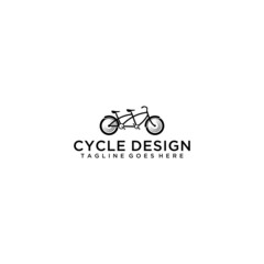 bicycle logo design for your company 