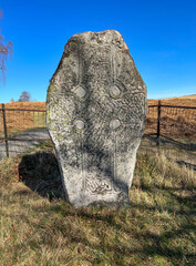 Kinord Cross Pictish Stone, in Scotland