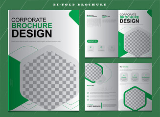 Bi-Fold Brochure, Brochure template layout design, minimal multipage business brochure template design, annual report, corporate company profile, editable template layout. Premium Quality Design, ads.